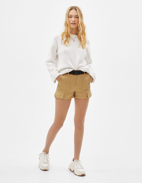 Belted Cargo Shorts – Image 3