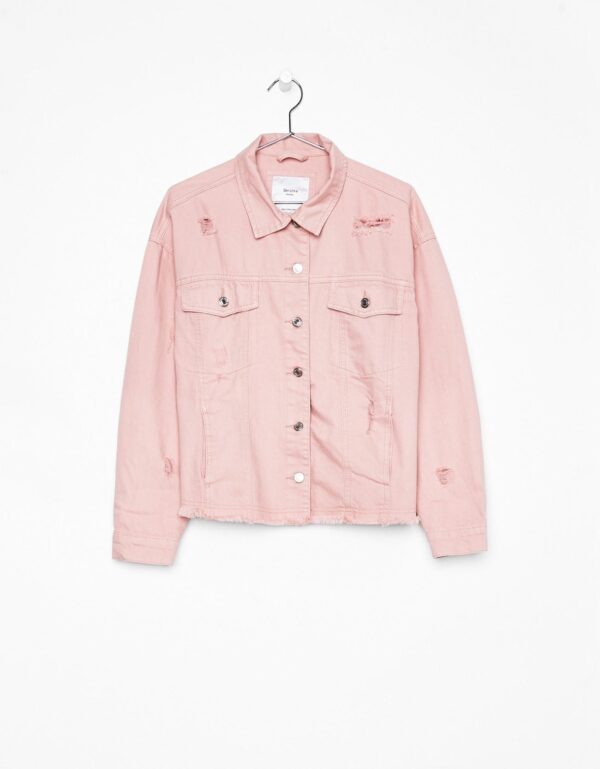 Ripped Denim Jacket – Image 5