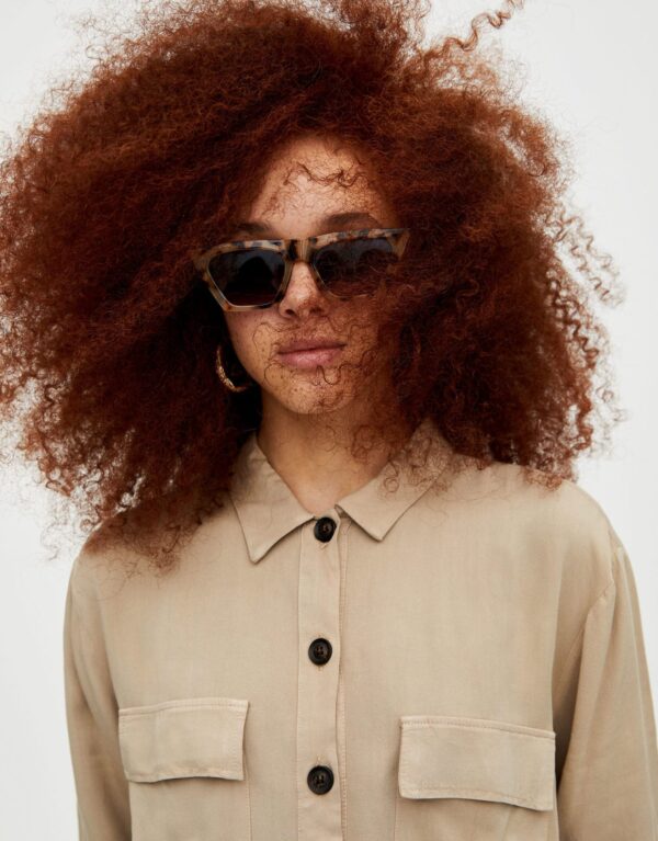 Worker Shirt With Elastic Waistband – Image 2